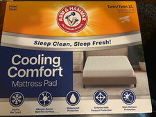 Arm Hammer Twin/Twin XL Cooling Comfort Mattress Pad