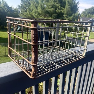 Vintage Metal Crate | eBay