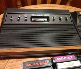 Lot of 28 Atari Games 2- cx-2600 cx -26a consoles  Untested