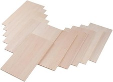 12 Pack Balsa Wood Sheets 1/16 x 4 x 8 Inch 200x100x1.5mm 8x4x1/16Inch