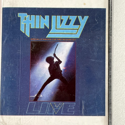 Thin Lizzy ''Life'' Live Double Album Cassette 1983 Hard Rock Heavy Metal