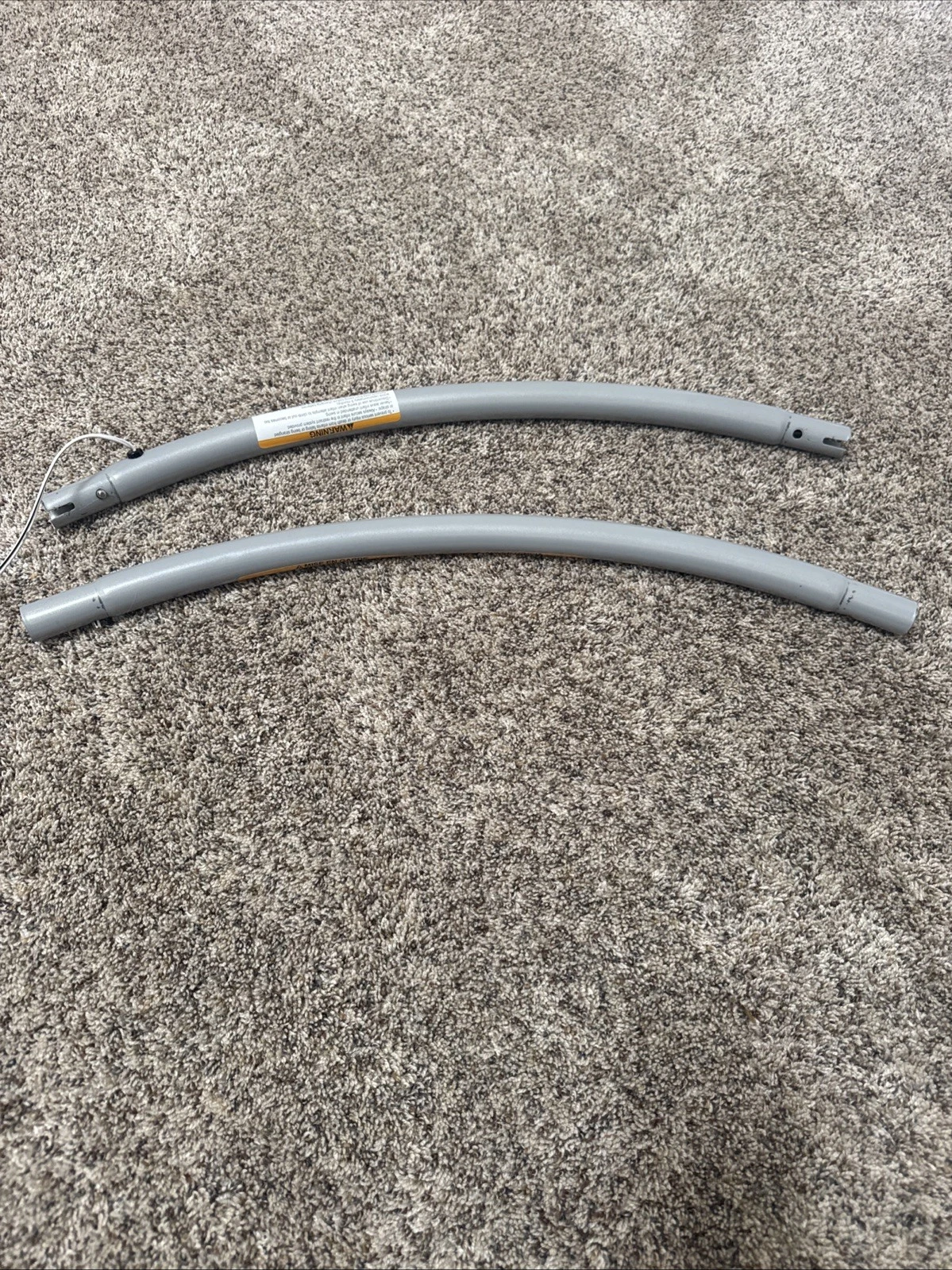 Graco Simple Sway Swing Abbington Replacement Part Pair of Leg Tubes With Wire