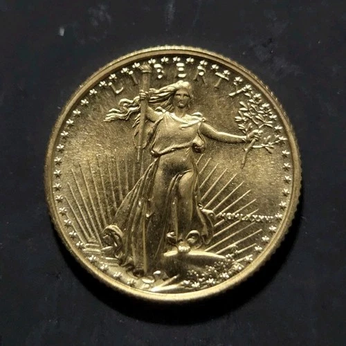 1986 22k U.S. Mint American Eagle Gold 1/10 oz $5 Coin 0.9167 Fineness
