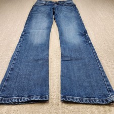 Wrangler Jeans Boys 14 20X Vintage Bootcut Slim Fit Blue Denim Cowboy 26x30
