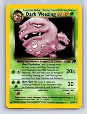 Team Rocket #14/82 Dark Weezing (14) Holo on eBay