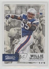2016 Panini Classics Legends Blank Back Willie McGinest #195 2t9