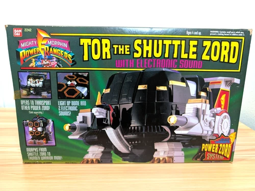 Mighty Morphin Power Rangers Tor the Shuttle 1994 Zord NIB Vintage