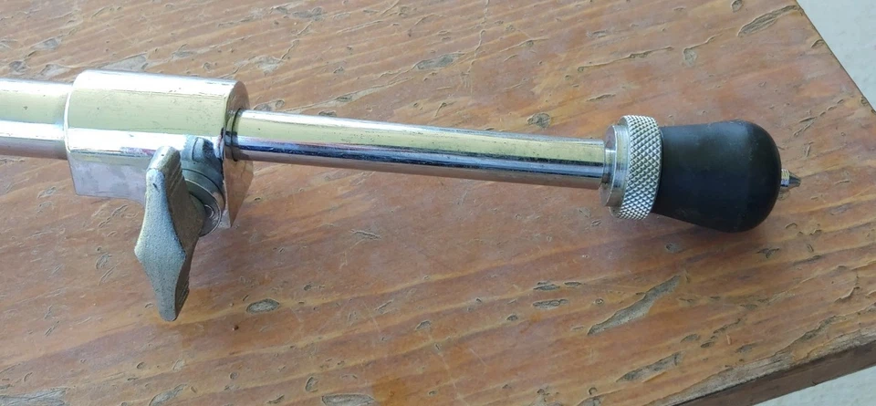 Tambores Perla Original Mediados Años 80 Lado Izquierdo ESPUELA DE TAMBOR BAJO con TORNILLOS DE MONTAJE Originales Foto 4 de 4