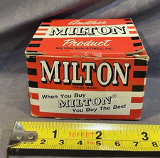 Milton 10 Pack 3/8" x 1/4" MNPT Pipe Thread Brass Air Hose Barb Fitting