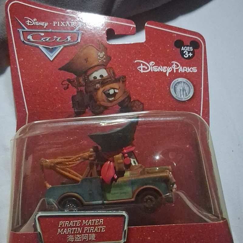 Disney Parks Pixar Cars Pirate Mater Martin Die-Cast Rare Brand New