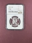 1962 Proof Franklin Half Dollar 50c 90% Silver NGC PF66
