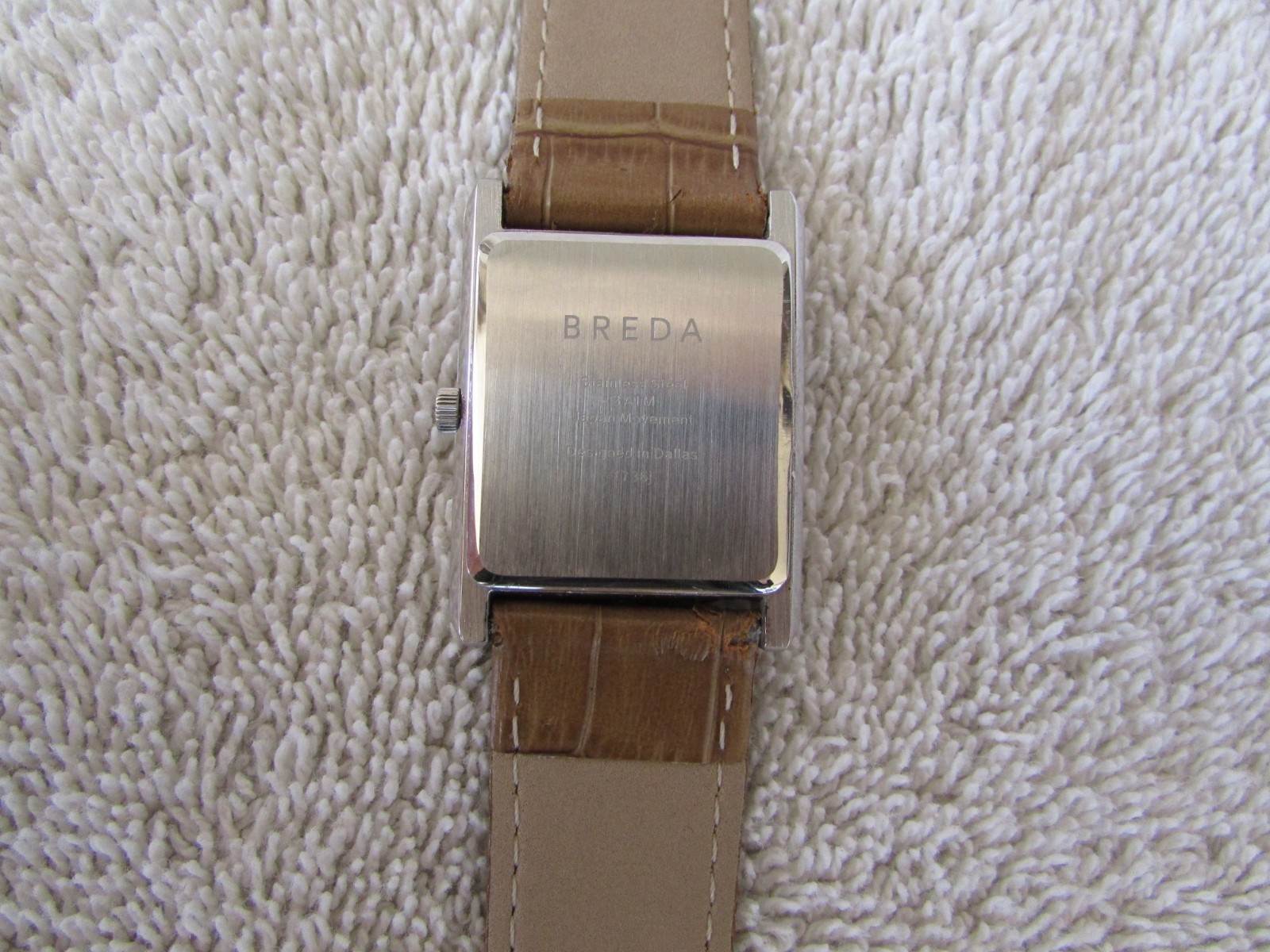Breda Virgil Rectangular Watch 26mm Stainless-Ste… - image 6