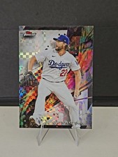 2024 Topps Finest X-fractor Clayton Kershaw #55 Los Angeles Dodgers