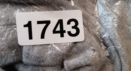 Set of 3 bibs in Grey And Brown - Picture 3 of 3