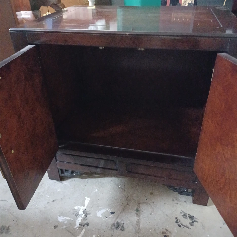 Mandarin Collection End Table/Cabinet by White Furniture - Image 3 of 4