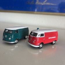 Lot Of 2 Mint Out Of Box Loose Johnny Lightning 1965 Volkswagen Samba Bus