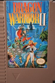 Dragon Warrior II 2 Nintendo Entertainment System NES Cart Only Authentic Tested