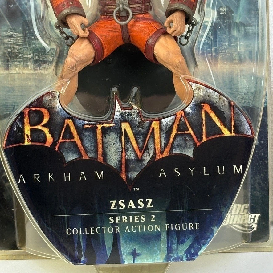 Sellada NUEVA Figura de Acción Batman Arkham Asylum ZSASZ Serie 2 Coleccionista DC Direct Foto 2 de 4