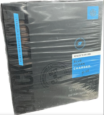 #ad #ad Pruvit Keto OS Blue Ocean Black Label 20 Packet New In Box**** Free Shipping $216.00