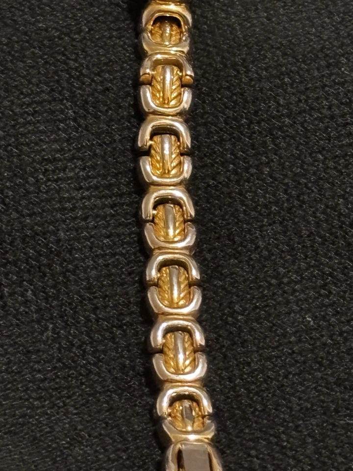 Reloj de cuarzo vintage estilo Rolex para dama en tono dorado y plateado - Funciona Foto 4 de 4