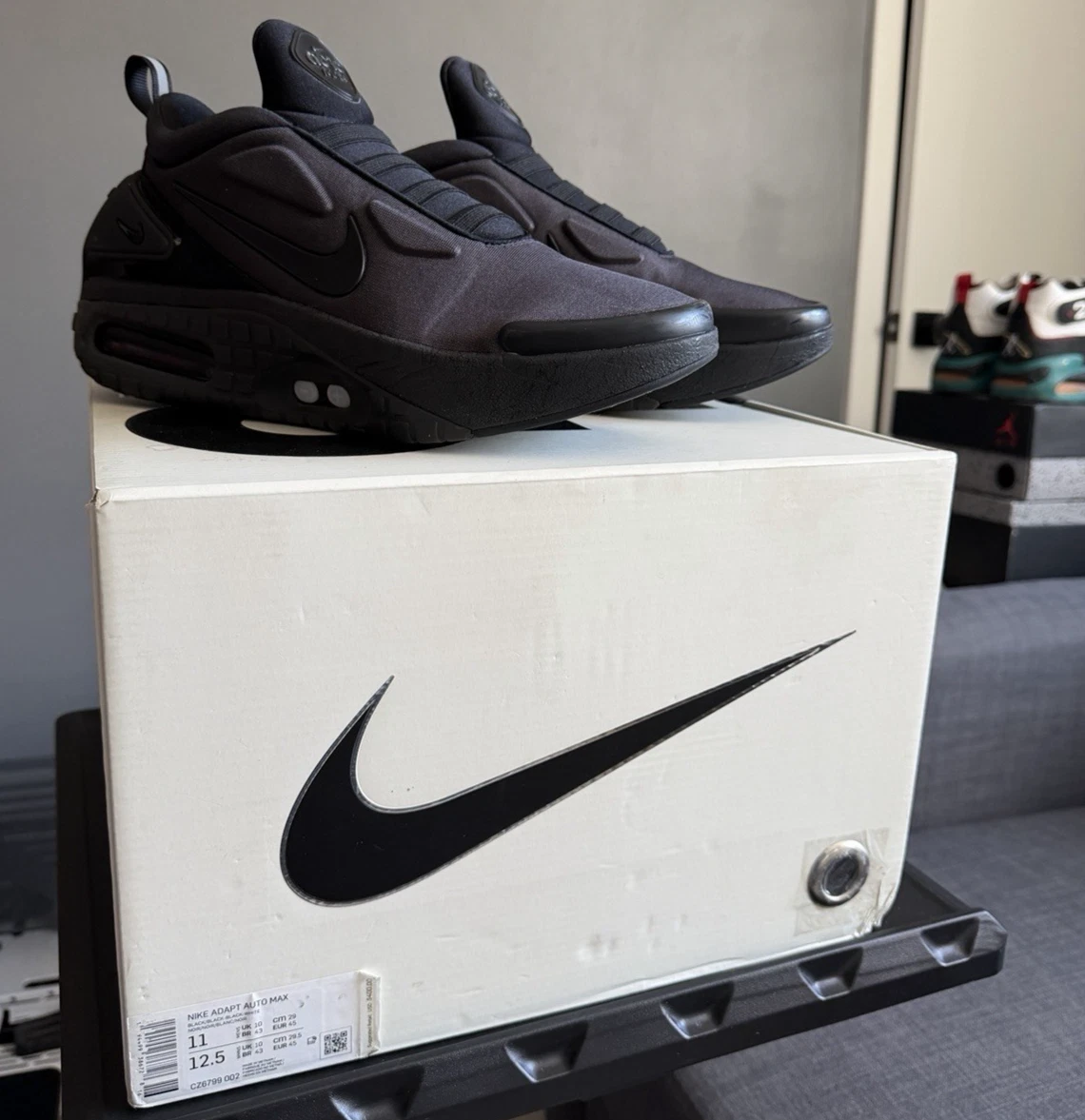 Nike Adapt Auto Max Triple Black | eBay
