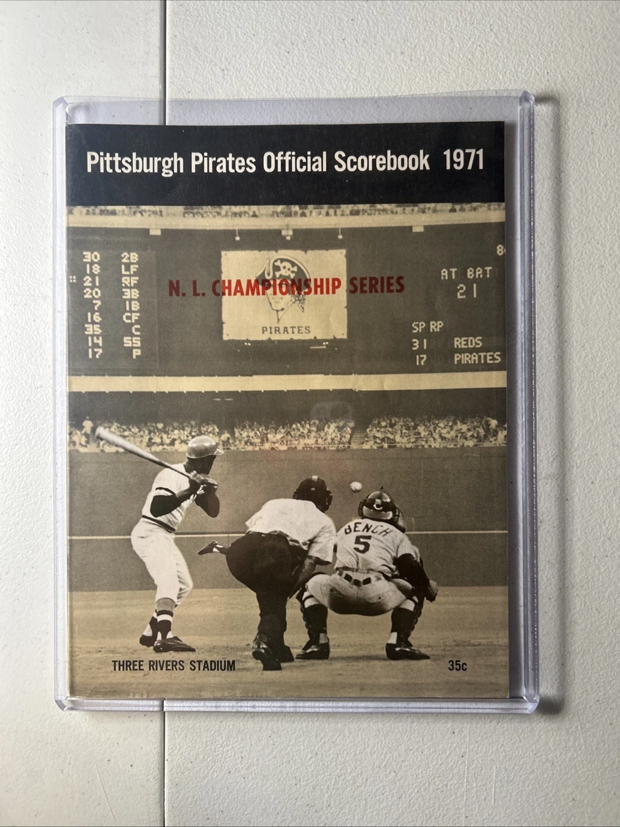 Pittsburgh Pirates 1971 Vintage MLB Programs for sale | eBay
