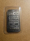 Johnson Matthey "R" 1 Oz Silver Bar
