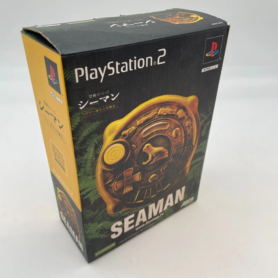 Seaman Limited Edition Special Controller Sony Play Station 2 PS2 ASCII Used - Image 3 of 4