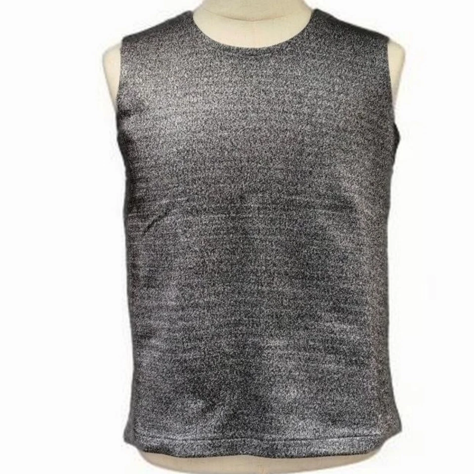 Cut Resistant Outdoor Vest Double-Knit Fabric Anti-Tear Protective Wear - Image 2 of 4