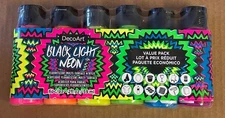 DecoArt Black Light Neon Value Pack Paints - 6 Pack - Brand New. 
