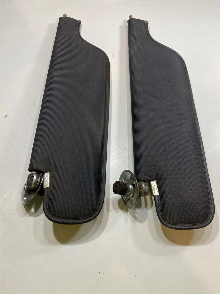 Pontiac GTO Lemans Firebird 1967 1968 par de parasol negro (2) original 1965-70 Foto 2 de 4