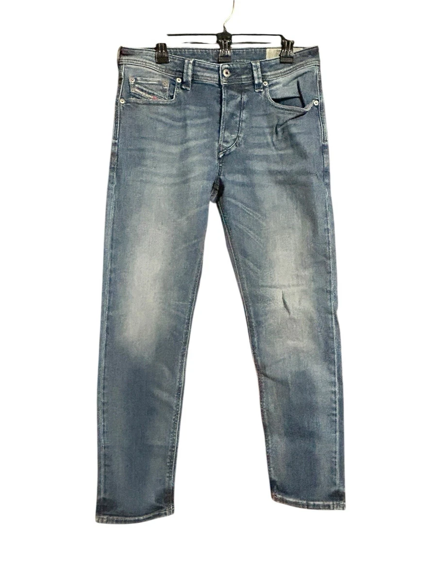 Donkerblauwe DIESEL Straight leg jeans 1986 LARKEE-BEEX