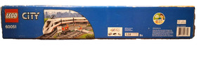 LEGO City High-speed Passenger Train 60051 Retired Set New in Opened Box 610 Pcs