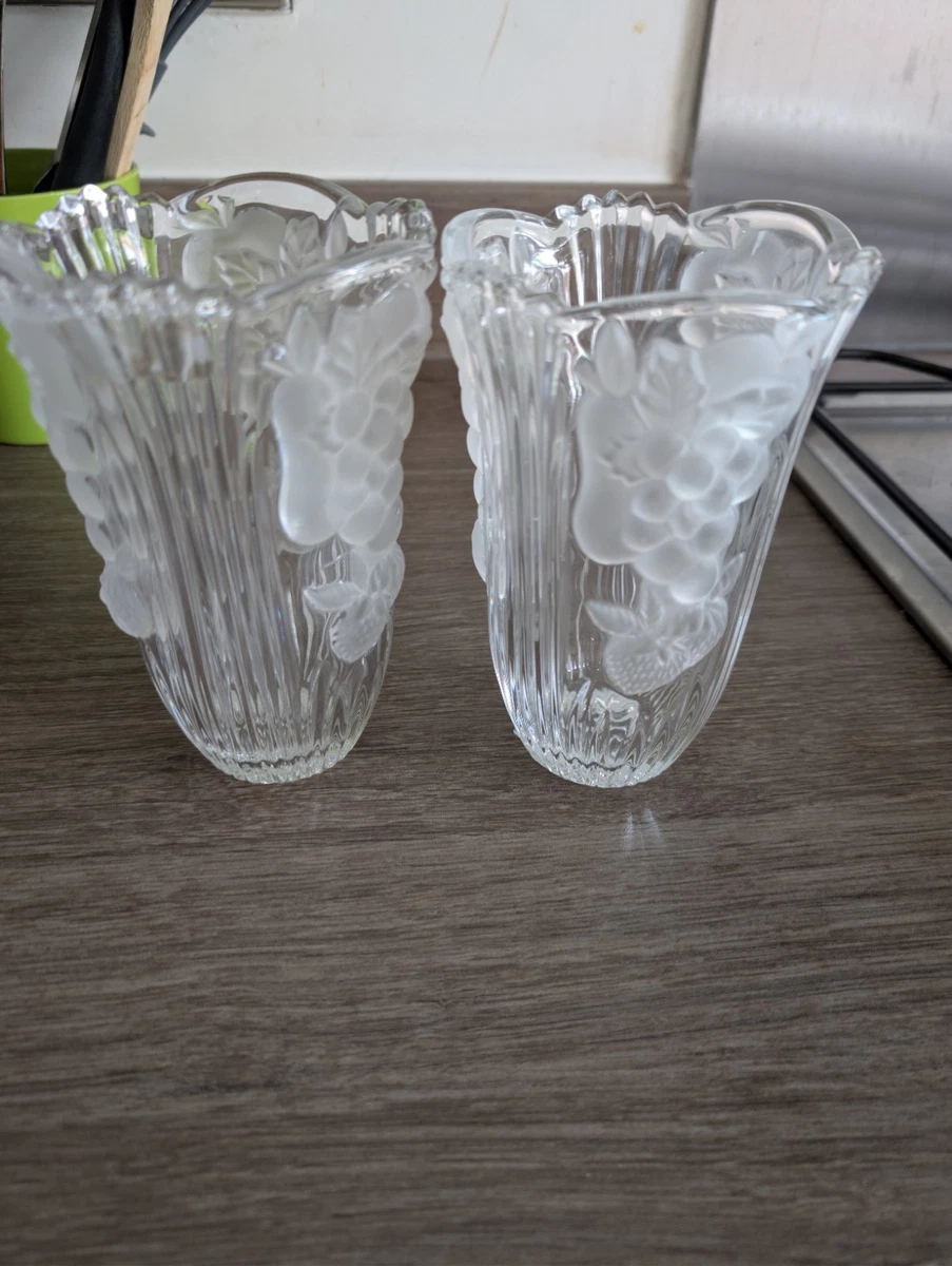 Crystal BOHEMIA Bohemia CRYSTAL 花瓶 Cut V912 Vase | リード