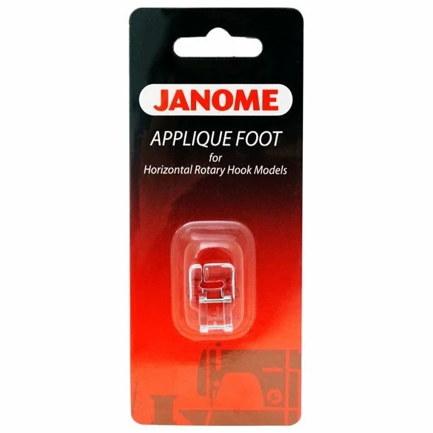 Janome Applique Foot for Horizontal Rotary Hook Models - Part 202-023-001