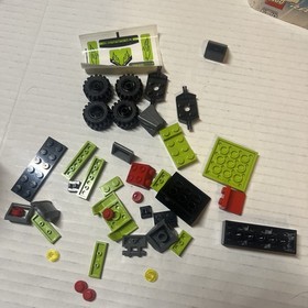 LEGO Racers: Lime Racer, 8192, Canister , Car Racing Truck see description 