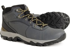 Columbia Newton Ridge Plus II Boots Graphite/Black Hiking Trail Mens Size 17