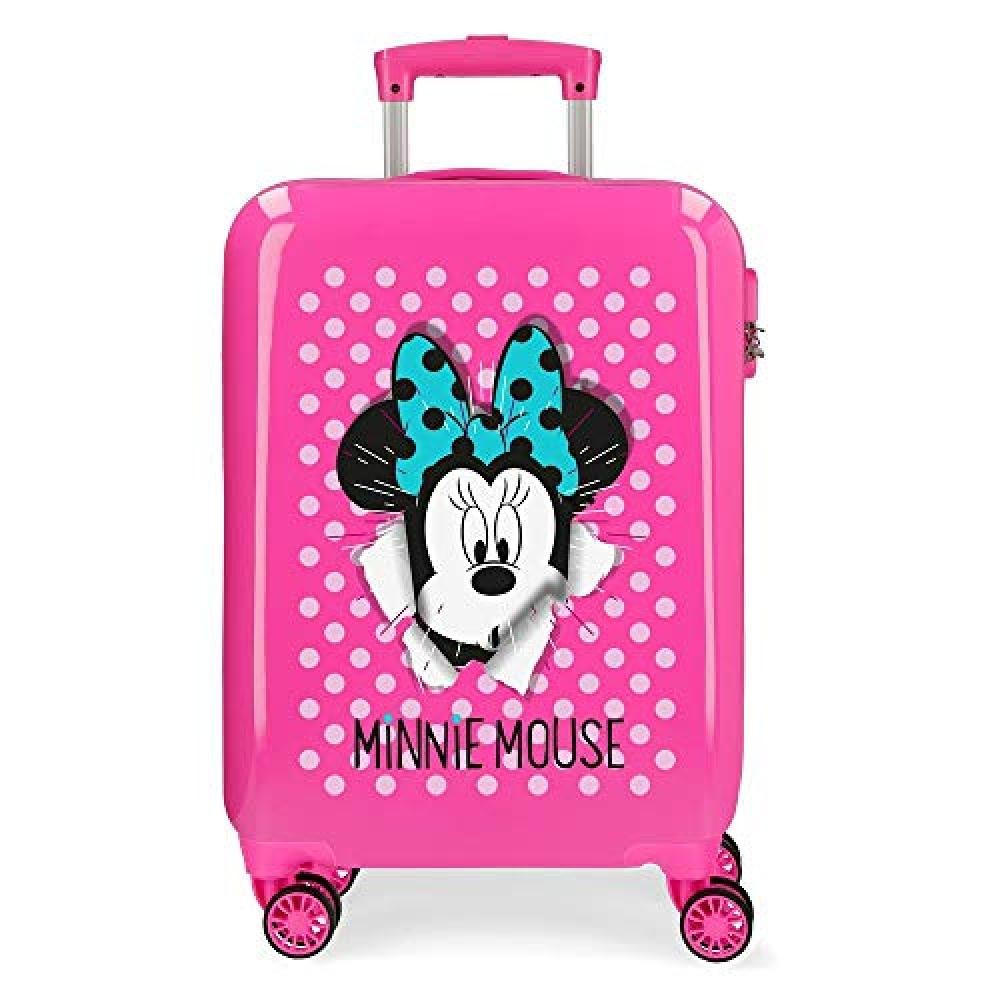 (TG. 37x55x20) Disney (DIYL9) Minnie Sunny Day Infantil, Rosa - NUOVO