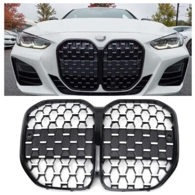 Fit for BMW 4 Series G22 G23 2021-2025 430I 440I Car Front Grille