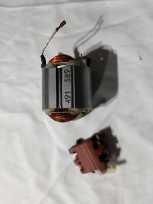 7365 Bosch Geradschleifer GGS 27 C Feld Polschuh und Schalter Switch