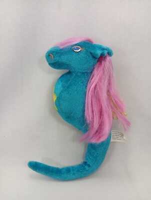 Wild Heart Ranch Lucky Stars Collection SEAHORSE 8'' Plush Pink Hair 2004 RARE