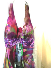 Morgan halter evening formal party prom social occasion dress 1/2 New with tag
