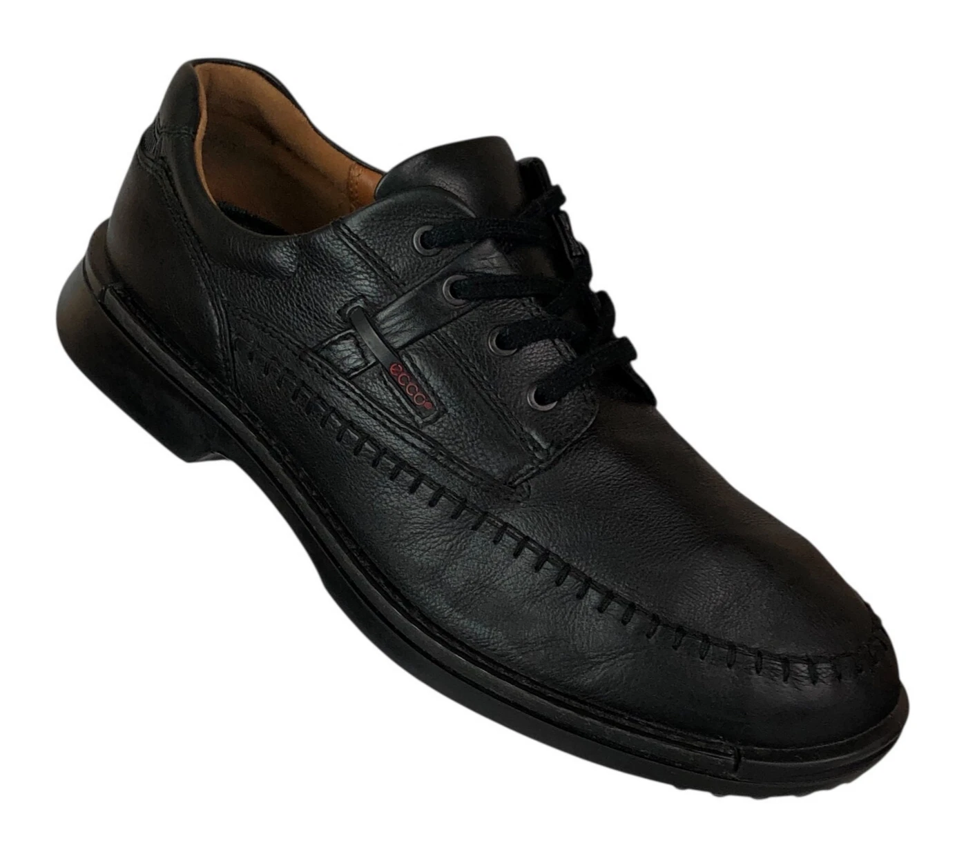 Ecco Shoes Uomo 46 (US 12 12.5) Nero Fusion Mocassino Pizzo Oxford Sneakers Eleganti