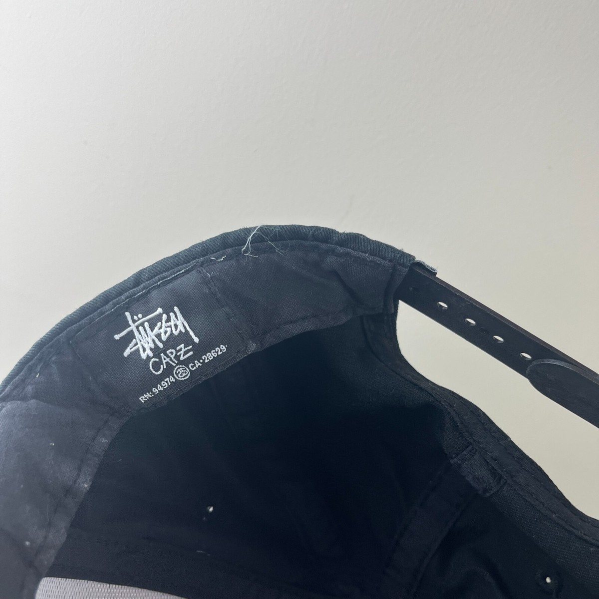 Stussy Capz Snapback Hat Tiger Print | eBay