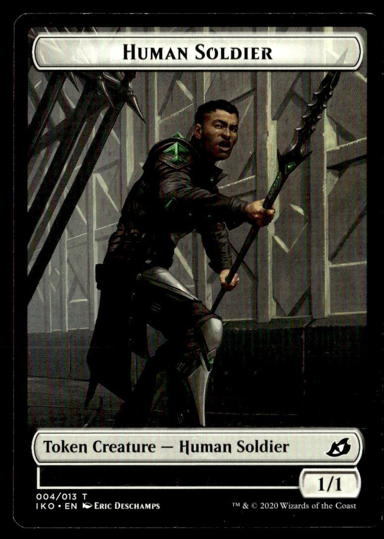 2020 Ikoria: Lair of Behemoths Tokens Human Soldier Token/Common #4