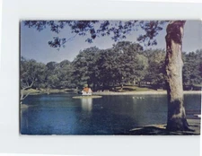 Postcard Duck House Deering Oaks Portland Maine USA