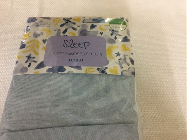 moses basket sheets tesco