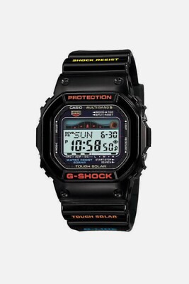CASIO G-SHOCK G-LIDE GWX-5600-1JF Radio Solar Watch Black 42.8mm
