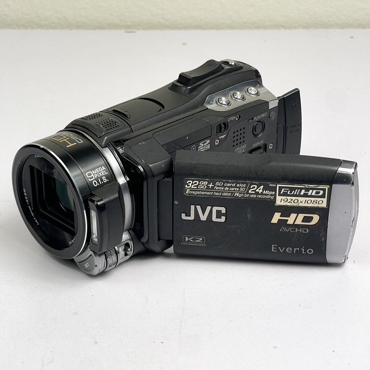 JVC GZ-HM400 HD Everio Memory Camera Camcorder No Battery JVC GZ-HM400 HD Everio Memory Camera Camcorder No Battery