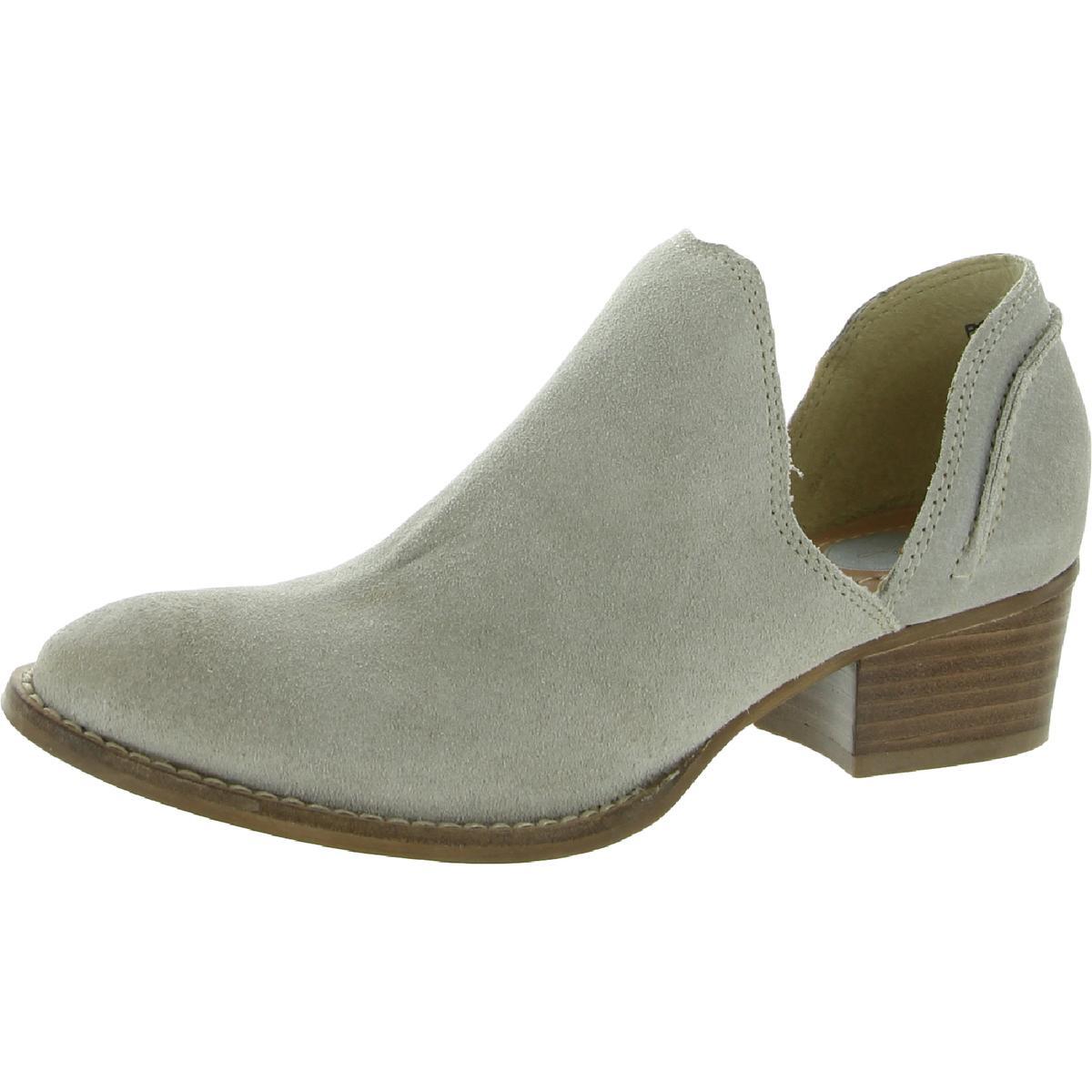 Женские бежевые туфли на блочном каблуке Journee Signature 6 Medium (B,M) BHFO 2111